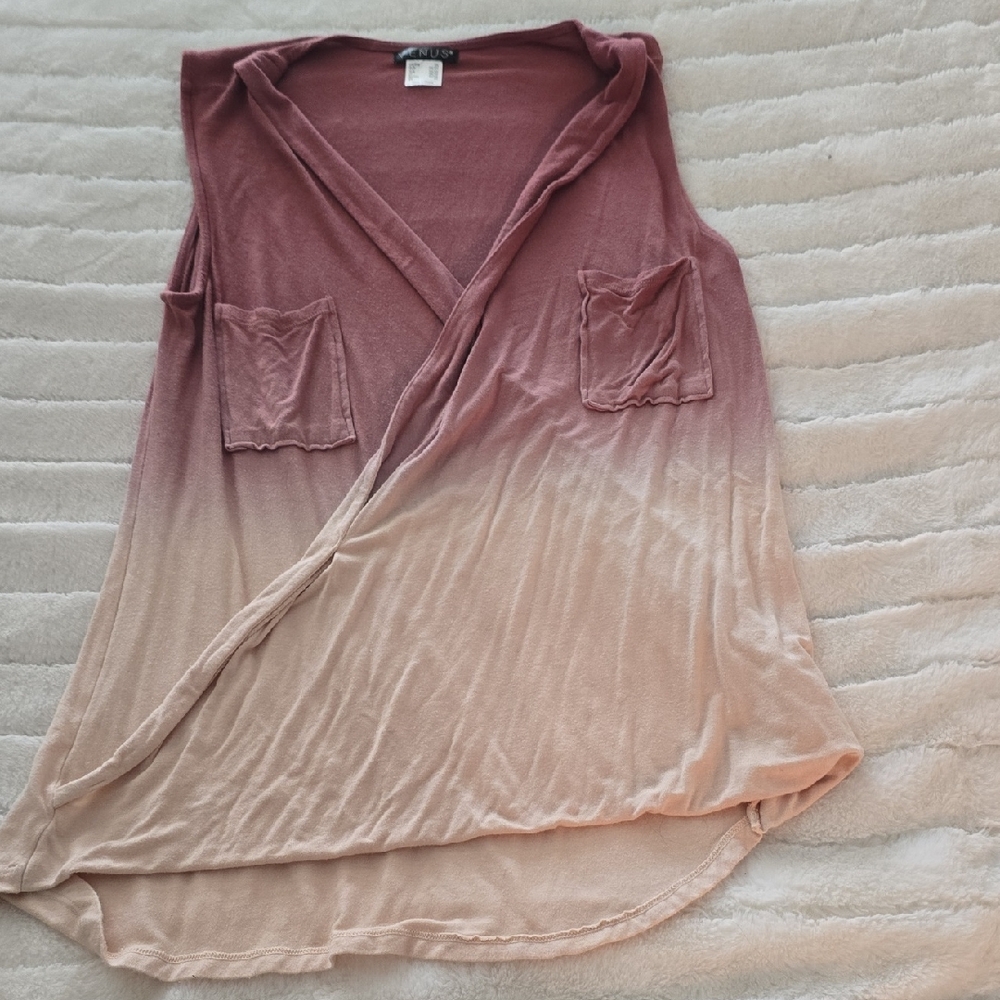 Sleeveless Ombre Top Size XS By Venus